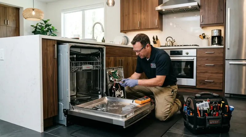 Dishwasher Repair Work Boston